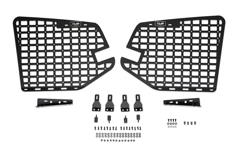 DV8 Offroad 03-09 Lexus GX 470 Rear Window Molle Storage Panels-Exterior Trim-DV8 Offroad