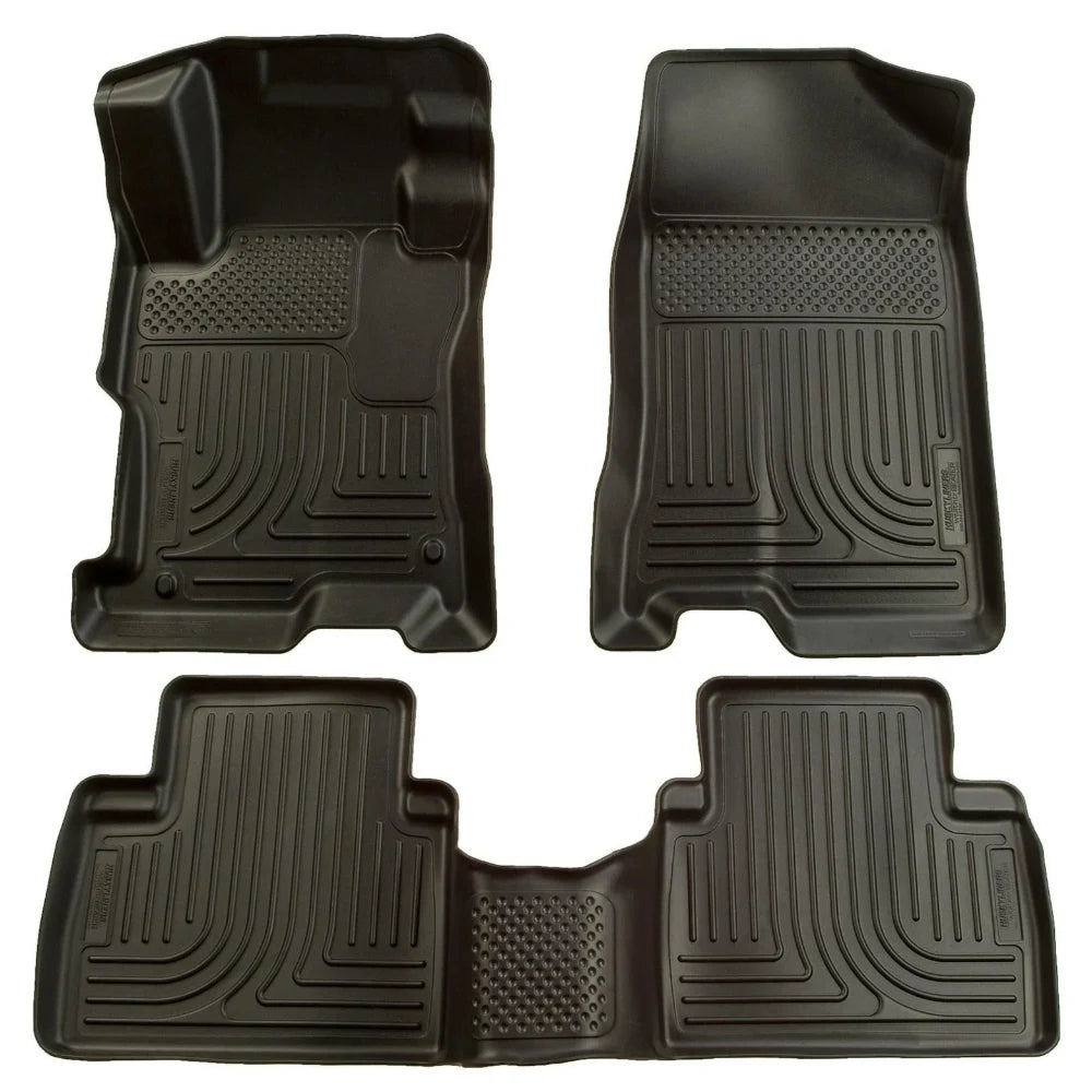 Husky Liners 04-09 Toyota Prius WeatherBeater Combo Black Floor Liners - Husky Liners HSL98521