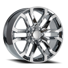 Load image into Gallery viewer, Factory Reproductions Factory Reproductions FR 95 2019 GMC Denali Replica CH 22x9 +24 6x139.7mm 78.1mm Chrome