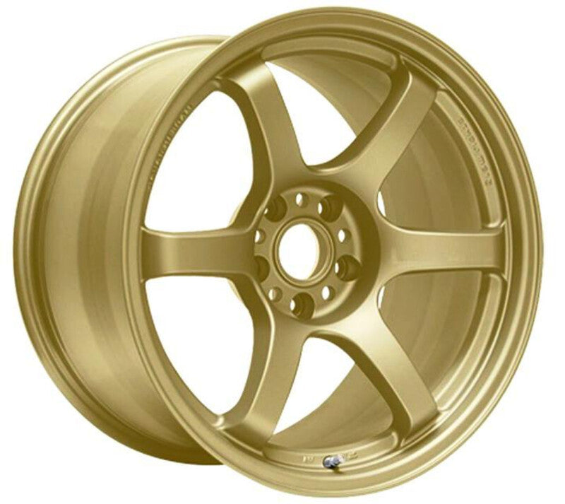 GLSWGIX38EEGP-Gram Lights 57DR 18x9.5 +38 5-114.3 E8 Gold Wheel (Min Order Qty 20)-Wheels - Cast-Gram Lights