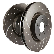 Load image into Gallery viewer, EBCGD1761-EBC 10+ BMW 550 4.4 Twin Turbo GT (F07) GD Sport Rear Rotors-Brake Rotors - Slot &amp; Drilled-EBC