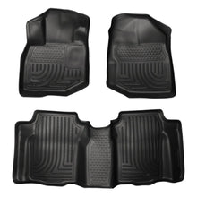 Load image into Gallery viewer, Husky Liners 09-12 Honda Fit WeatherBeater Combo Black Floor Liners - Husky Liners HSL98491