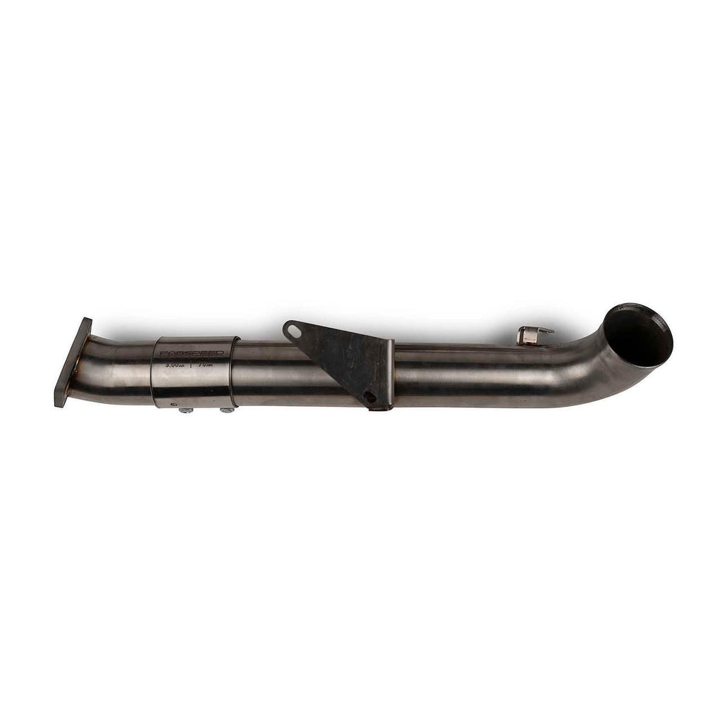 FS.POR.964T.SCCB-Fabspeed Porsche 964 / 965 Turbo RENNKRAFT® Sport Cat and Comp. Link Pipe (1990-1994)-Fabspeed Motorsport