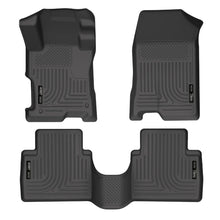 Load image into Gallery viewer, Husky Liners 08-12 Honda Accord (4DR) WeatherBeater Combo Black Floor Liners (One Piece for 2nd Row) - Husky Liners HSL98401