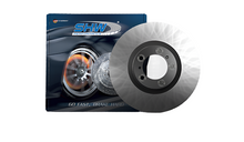 Load image into Gallery viewer, SHWVFL37831-SHW 11-15 Volkswagen Touareg Hybrid 3.0L w/360mm Rotors Left Front Smooth MB Brake Rotor(7P6615301B)-Brake Rotors - OE-SHW Performance