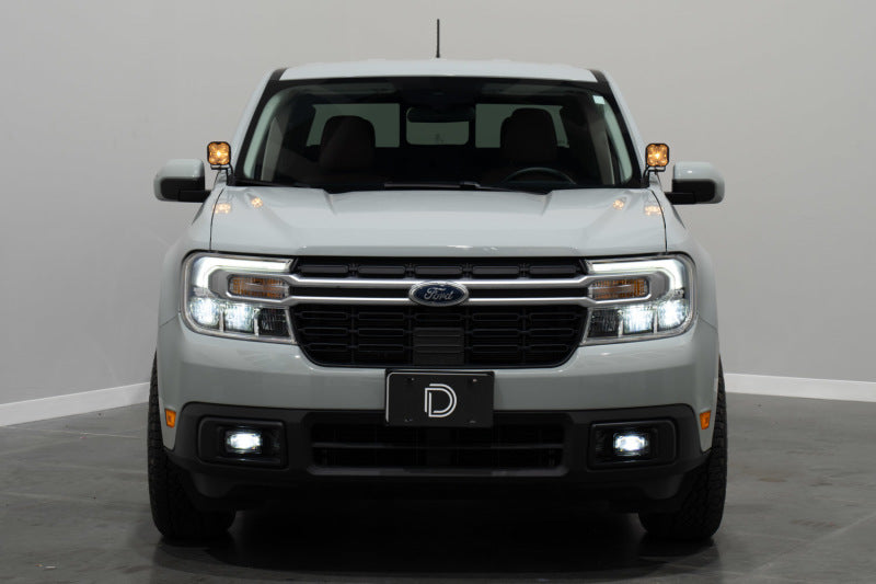 DIODD7769-Diode Dynamics 2022+ Ford Maverick Elite Series Add-On LED Fog Light Kit Yellow-Fog Lights-Diode Dynamics
