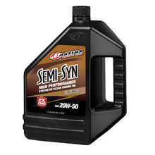 Load image into Gallery viewer, MXA39-359128B-Maxima Performance Auto Semi-Syn 20W-50 Synthetic Blend Engine Oil - 128oz-Motor Oils-Maxima