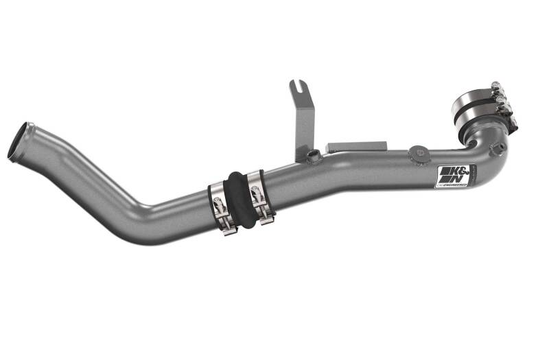 KNN77-1022KC-K&N 22-24 Honda Civic 1.5L L4 Aluminum Charge Pipe Kit - Gunmetal Gray-Turbo Inlets-K&N Engineering