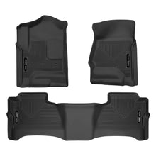 Load image into Gallery viewer, Husky Liners 14 Chevrolet Silverado/GMC Sierra WeatherBeater Black Front &amp; 2nd Seat Floor Liners - Husky Liners HSL98231