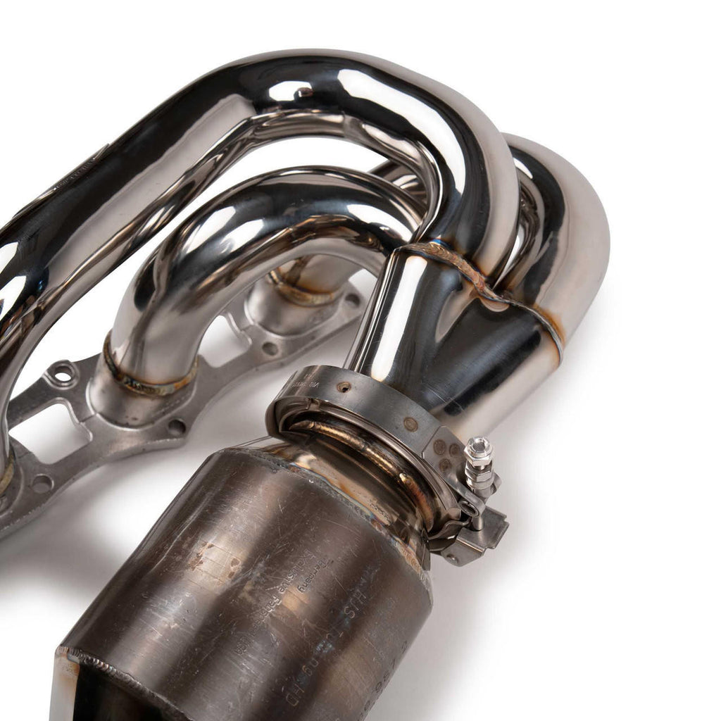 Fabspeed Porsche 997.2 Carrera RENNKRAFT™ Modular Headers with HJS Catalytic Converters (2009-2011)