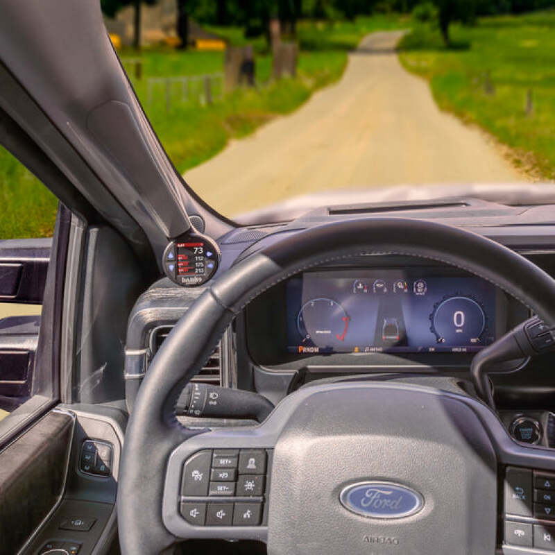 GBE63382-Banks Power 23-24 Ford Super Duty iDash Stealth Pod Mount - Single Gauge-Performance Monitors-Banks Power