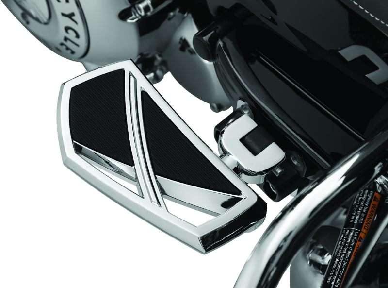 KUR5772-Kuryakyn Phantom Mini Boards Chrome-Running Boards-Kuryakyn