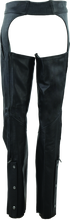 Load image into Gallery viewer, RIV094425-River Road Plains Leather Chaps Black Womens - Small-Pants-River Road
