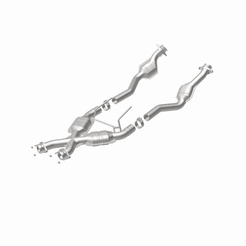 MAG337338-MagnaFlow Conv DF 86-93 Ford Mustang 5.0L CA-Catalytic Converter Direct Fit-Magnaflow