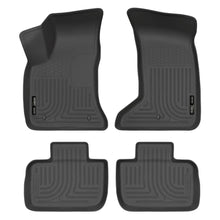 Load image into Gallery viewer, Husky Liners 11-12 Dodge Charger/Chrysler 300 (AWD Only) WeatherBeater Combo Black Floor Liners - Husky Liners HSL98081
