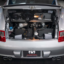 Load image into Gallery viewer, Installed on Car - Fabspeed Motorsport  Porsche 997 Carrera Carbon Fiber Competition Air Intake System 2005-2008