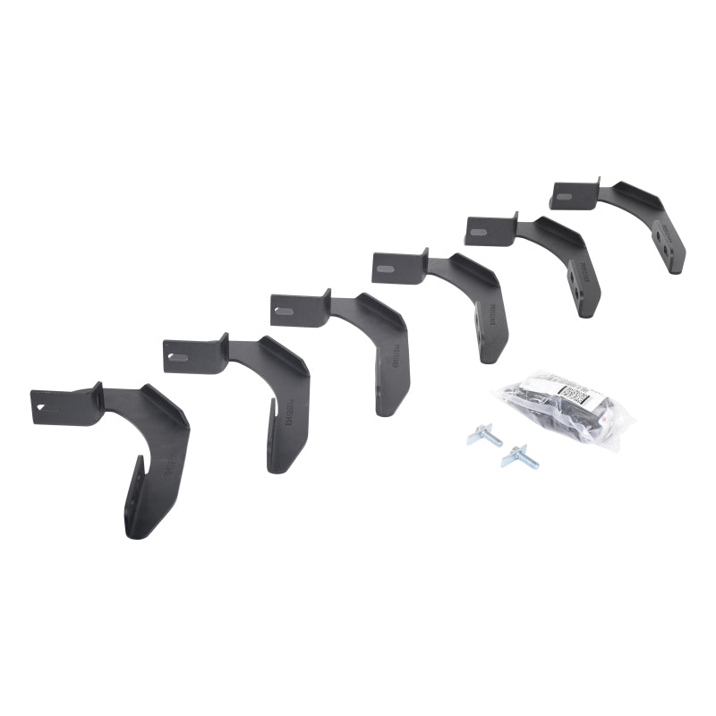 GOR6941266-Go Rhino 04-14 Ford F-150 SCW & SC 4DR Mounting Brackets(V-Series V3/RB10 Slim/RB20 Slim) - Tex. Blk-Brackets-Go Rhino