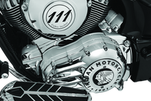 Load image into Gallery viewer, KUR5737-Kuryakyn Cylinder Base Cover Indian Models Chrome-Engine Covers-Kuryakyn
