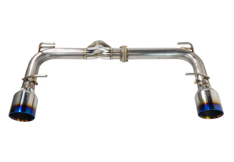 REMRO-TTZ8-D-Remark 2022+ Subaru BRZ/Toyota GR86 Axle Back Exhaust w/Titanium Double Wall Tip-Axle Back-Remark
