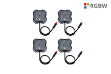 Load image into Gallery viewer, DIODD7741C-Diode Dynamics RGBW Rock Light Installer Magnet Mount Kit w/Controller (4-pack)-Light Accessories and Wiring-Diode Dynamics