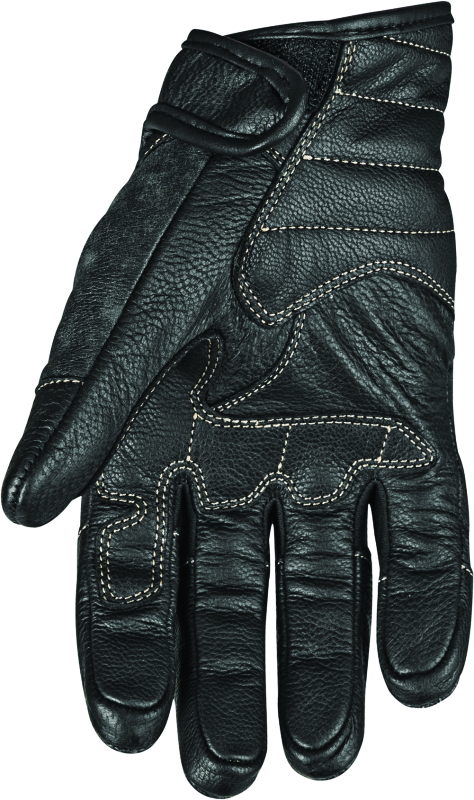 SAS878616-Speed and Strength Rust and Redemption Leather Gloves Black - Small-Gloves-Speed and Strength