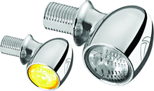 Load image into Gallery viewer, KUR2521-Kuryakyn Kellerman Atto Clear Lens Amber Chrome-Light Accessories and Wiring-Kuryakyn