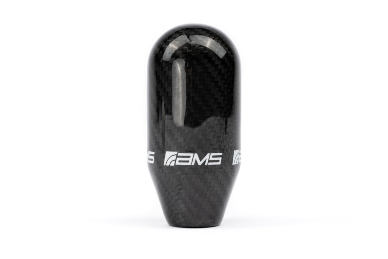 AMSAMS.01.06.0107-1-AMS Performance Mitsubishi EVO 8/9/10 Weight Carbon Fiber Shift Knob-Shift Knobs-AMS