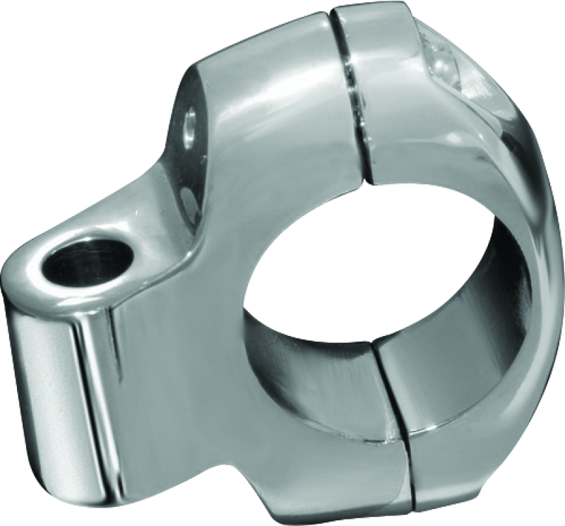 KUR1468-Kuryakyn Drink Holder Replacement Mount Clamp 1-1/4in Bars Chrome-Cup Holders-Kuryakyn