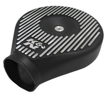 Load image into Gallery viewer, KNN85-1060-K&amp;N Universal Plenum 11.89in L x 9in Dia x 4.75in H - Black-Air Intake Components-K&amp;N Engineering