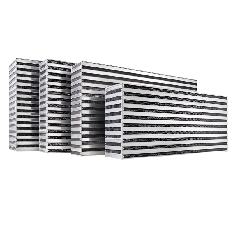 GRT848054-6039-Garrett Air / Air Intercooler CAC - Vertical Flow (12.00in x 4.50in x 24.00in) - 1100 HP-Intercoolers-Garrett
