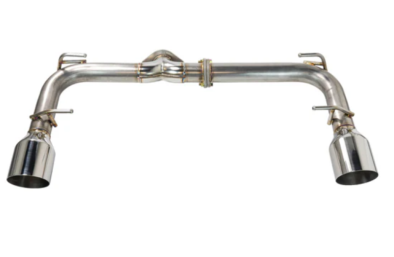 REMRO-TSZ8-S-Remark 2022+ Subaru BRZ/Toyota GR86 Axle Back Exhaust w/Stainless Steel Single Wall Tip-Axle Back-Remark