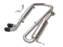 Load image into Gallery viewer, aFe aFe 18-21 Suzuki Jimny Takeda 2-1/4in. 304 SS Cat-Back Exhaust w/ Blk Tip