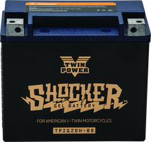 Load image into Gallery viewer, TWP781233-Twin Power YTX-20H Shocker Gel Battery Replaces H-D 65991-82B-Batteries-TwinPower