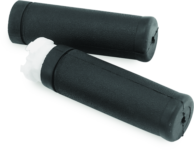 BKC491282-Bikers Choice 81-Up Big Twin & XL With Dual Cable Black Stock Grips With Sleeve Pr-Grips-Bikers Choice