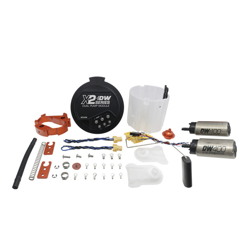 DWK9-401-7060-DeatschWerks 2006+ Hemi X2 Series Fuel Pump Module w/ Dual DW400 Pumps-Fuel Pumps-DeatschWerks