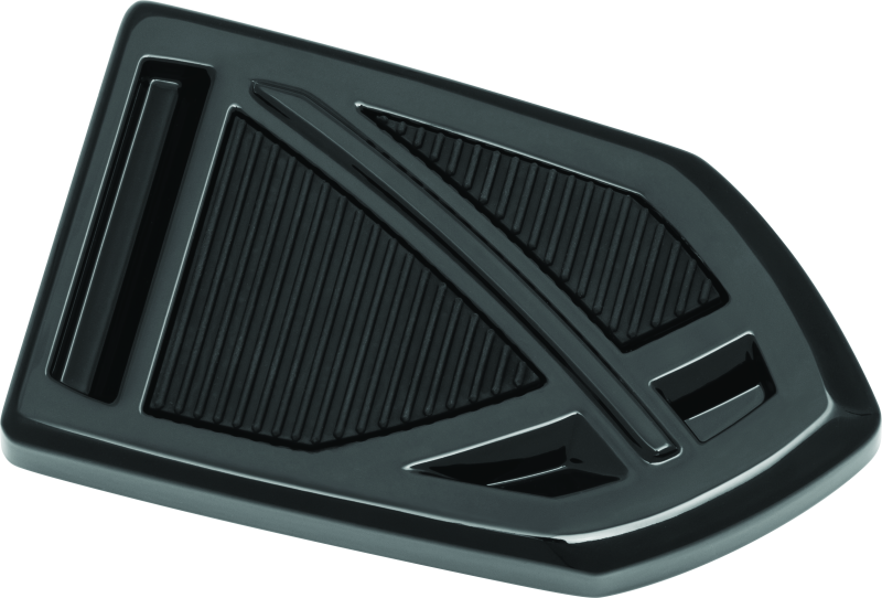 KUR5749-Kuryakyn Phantom Brake Pedal Pad FL Touring Models Black-Pedals-Kuryakyn