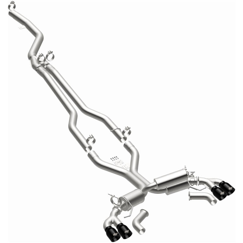 MagnaFlow BMW SPEQ Series Cat-Back Exhaust System Black Chrome - product view 19