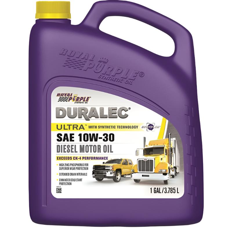 RLP80456-Royal Purple Duralec Ultra Diesel 10W-30 CK-4 Motor Oil - 1 Gallon-Motor Oils-Royal Purple
