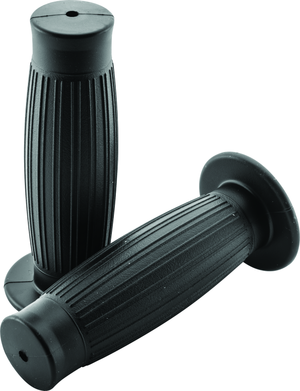 BKM102301-BikeMaster - Blacktop Grips - Black-Grips-Bike Master