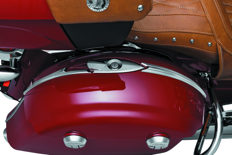KUR5670-Kuryakyn Saddlebag Top Trim Indian Chrome-Bags - Saddlebags-Kuryakyn