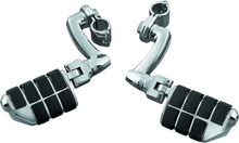 Load image into Gallery viewer, KUR7980-Kuryakyn Dually ISO Pegs With 1inch Clamp Chrome (Pair)-Footpegs-Kuryakyn