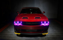 Load image into Gallery viewer, Oracle 15-21 Dodge Challenger Dynamic Surface Mount Headlight Halo Kit - ColorSHIFT - Dynamic-Fog Lights-ORACLE Lighting