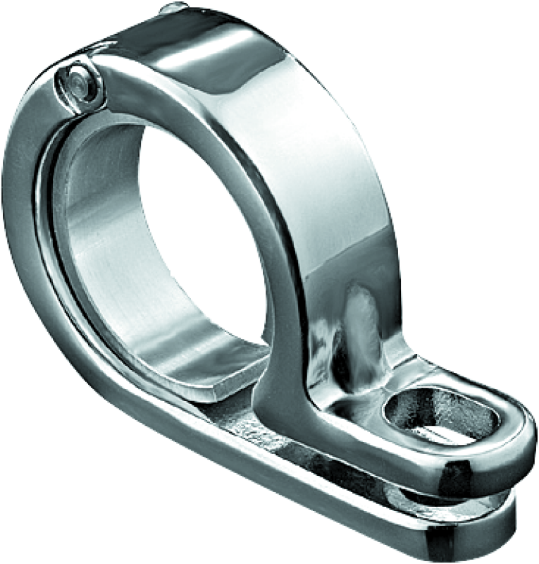 KUR4014-Kuryakyn P-Clamp 39mm-41mm Chrome-Handlebars-Kuryakyn