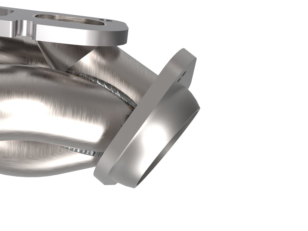 aFe aFe 21-22 Jeep Wrangler 392 Twisted Steel Header 1-7/8 IN to 2-3/4 IN 304 w/ Raw Finish