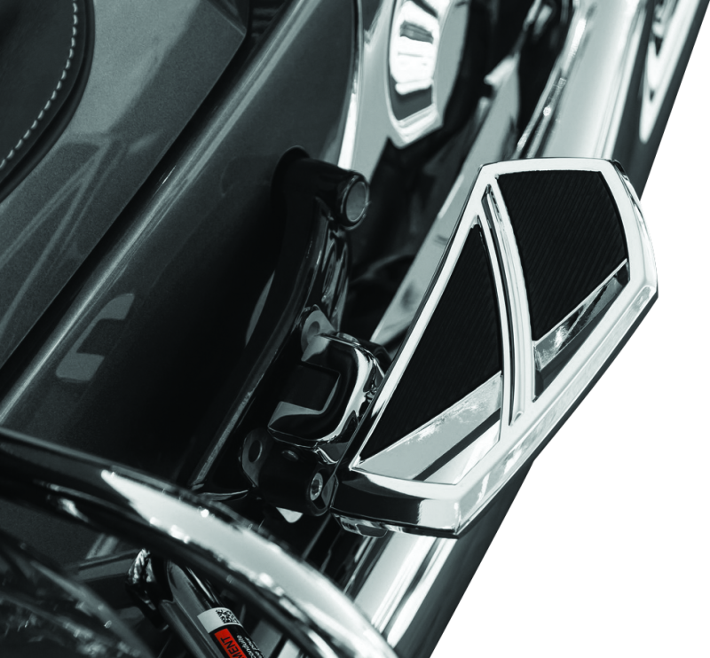 KUR8928-Kuryakyn Splined Passenger Peg Adapter Indian Chrome-Footpegs-Kuryakyn
