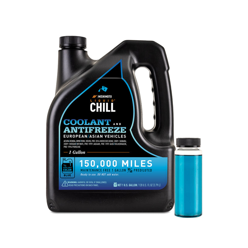 Mishimoto Liquid Chill EG Coolant, European/Asian Vehicles, Blue-Coolants-Mishimoto