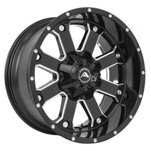 Load image into Gallery viewer, American Off-Road A108 20x10 -24 5x127mm 78.1mm Black Milled Spoke
