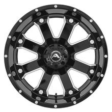 Load image into Gallery viewer, American Off-Road A108 20x10 -24 5x127mm 78.1mm Black Milled Spoke
