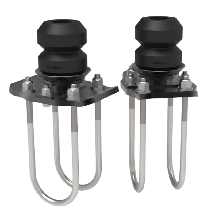 Active Off-Road Bumpstops w/ U-Bolt Flip Kit for 2015-Present Chevy Colorado and GMC Canyon - Rear Kit 