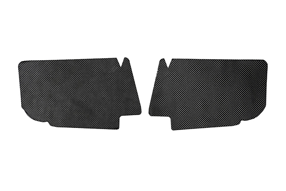 CORAC010-Corsa 20-21 Chevrolet Corvette Black Out Heat Protection Shields-Heat Shields-CORSA Performance